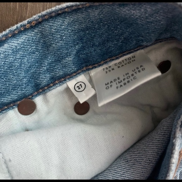 NWT GRLFRND Olivia Distressed Boyfriend Jeans 27 - Picture 14 of 14